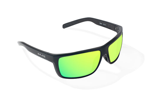 Bajio Sig Black Gloss Frame w/ Green Mirror Polarized Lens