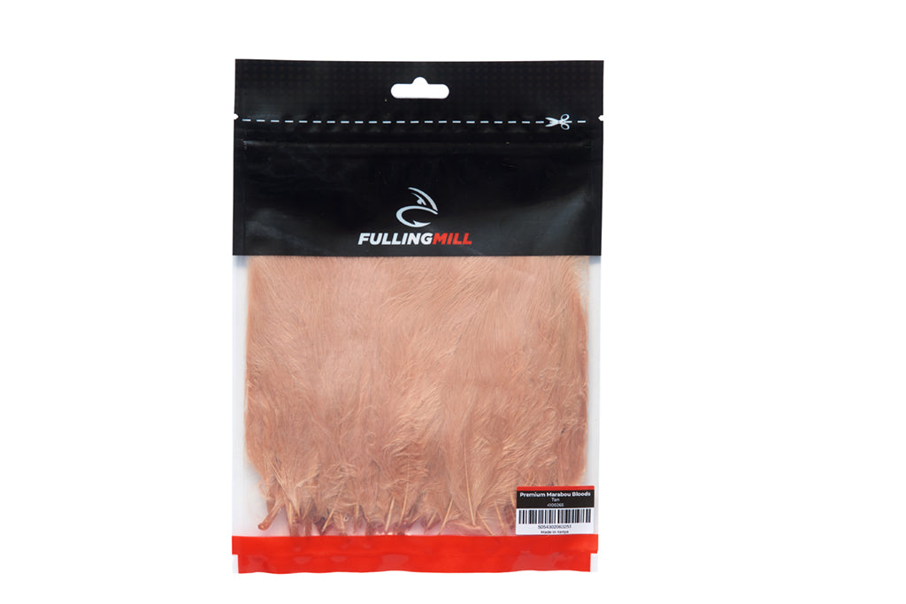 Fulling Mill Premium Marabou Blood Feathers