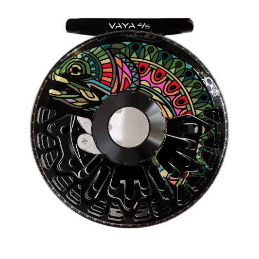 Abel Vaya 4/5 Larko Rainbow Finish W/ Black Drag Knob & Black Metal Handle