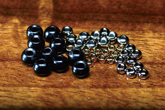 Plummeting Tungsten Beads, Standard Colors (Gold, Silver, Copper)