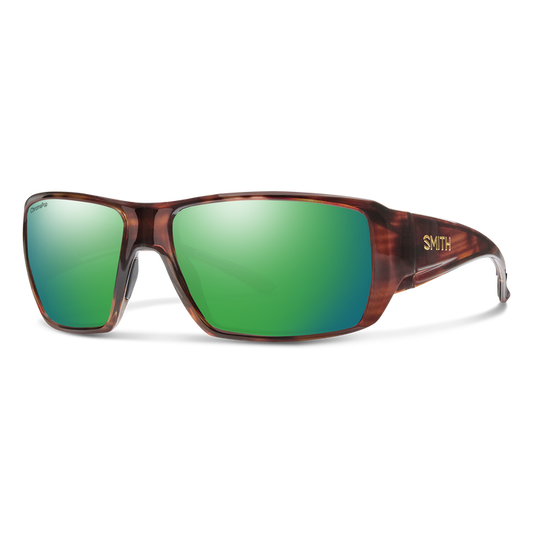 Longfin by Smith Optics, Black + ChromaPop Polarized Green Mirror Lens