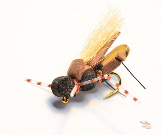 ThunderGrass Hopper, Black/Tan