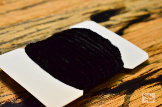 Large Chenille, Black