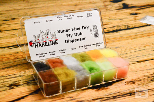 super fine dry dubbing dispenser
