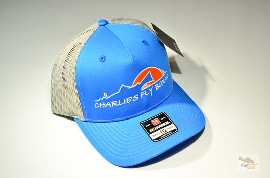 CFB Original Trucker Hat, Light Blue/Gray