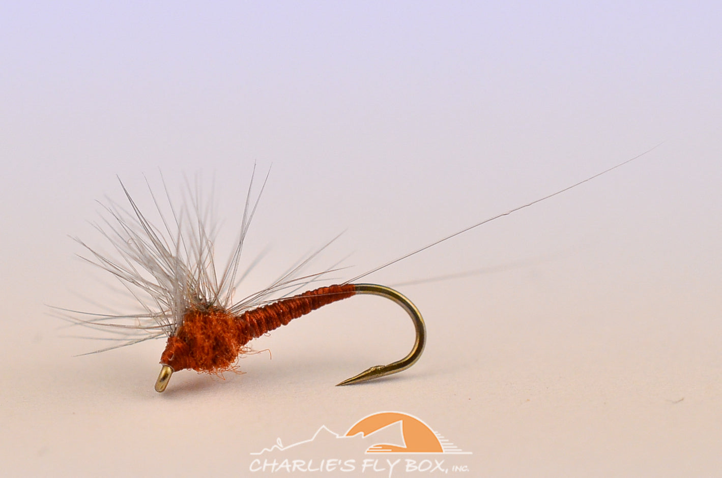 Hackle Stacker Rusty Spinner