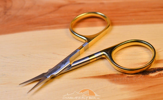 Small 3.5 Fly Tying Scissors - Stainless Surgical Steel (in six patterns)
