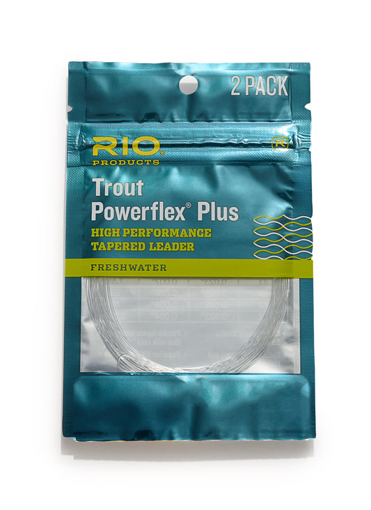 Rio Powerflex Plus Leaders, 9 ft. 2 Pack