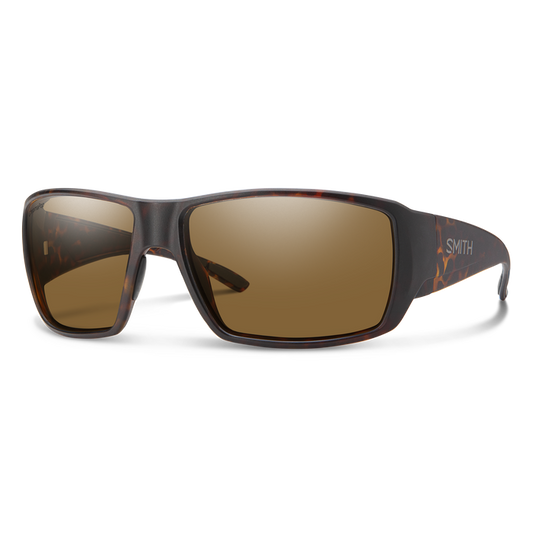 Guide's Choice by Smith Optics, Matte Tortoise Frame with ChromaPop Glass Polarized Brown Lens