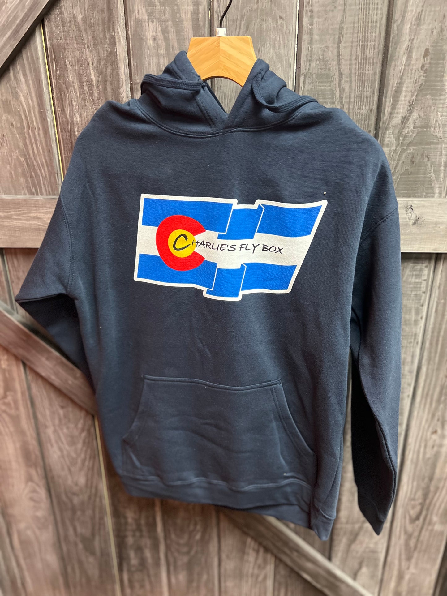 CFB Benchmark Hoody, with Colorado Flag Logo