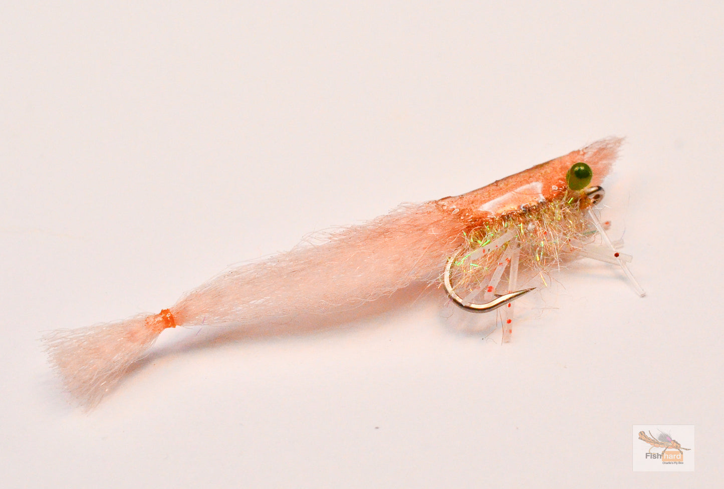 Fly tying STF shrimp Saltwater fly (Step-by-step tutorial) 
